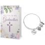 Infinity Collection Godmother Bracelet & Card Gift Set- Godmother Gifts- Godmother Jewelry for Godmothers
