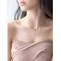 Necklaces Sterling Silver S925 Women’s Jewelry Kissing Fish Pendant Box Chain Necklace Valentiens Day Gift Necklaces Sterling Silver S925 Women’s Jewelry Kissing Fish Pendant Box Chain Necklace Valentiens Day Gift