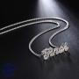 BBGreek - Zeta Phi Beta Sorority Paraphernalia - Crystal Necklace - Finer - Official Vendor