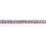 Bridal 10CT Simple Classic Cubic Zirconia Square Clear Blue Pink Brilliant Princess Cut AAA CZ Tennis Bracelet For Women For Prom 925 Sterling Silver