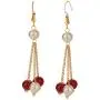 Efulgenz Muti Layered Indian Bollywood Kundan Red Faux Ruby Pearl Beaded Bridal Necklace Earrings Wedding Jewelry Set Efulgenz Muti Layered Indian Bollywood Kundan Red Faux Ruby Pearl Beaded Bridal Necklace Earrings Wedding Jewelry Set