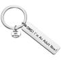 BEKECH Funny Adult Birthday Gifts 18th Birthday Keychain OMG Im an Adult Now Jewelry Gifts for Adult 18th Birthday