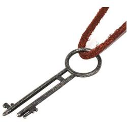 Key Necklace Pendant Cosplay Prop Zine-alloy Accessories Halloween for Men Women
