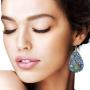 UMTNOR Teardrop Faux Leather Earrings Set Drop Dangle Earrings Lightweight Leather Earrings for Women Jewelry