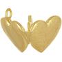 Lifetime Jewelry Antique Heart Locket Necklace That Holds Pictures 24k Gold Plated