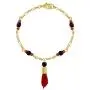 In Season Jewelry 18k Gold Plated Evil Eye Protection Red Figa Hand Amulet Good Luck Bracelet 7.5'' In Season Jewelry 18k Gold Plated Evil Eye Protection Red Figa Hand Amulet Good Luck Bracelet 7.5''