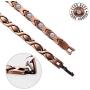 Feraco Magnetic Copper Anklets for Women Arthritis Pain Relief 99.99% Pure Copper Anklet Bracelet with Strong Magnets for Feet & Ankles
