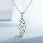 NUOMI Celtic Knot Pendant Necklace 925 Sterling Silver Cute Infinity Chain Necklaces for Women NUOMI Celtic Knot Pendant Necklace 925 Sterling Silver Cute Infinity Chain Necklaces for Women