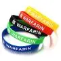 Jakob Miller 5Pcs Silicone Medical Alert Bracelet Blood Thinner Diabetes Warfarin Medical Alert ID Wristband Jakob Miller 5Pcs Silicone Medical Alert Bracelet Blood Thinner Diabetes Warfarin Medical Alert ID Wristband