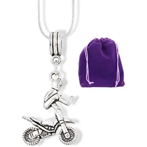 Motocross Jewelry for Women | A Dirtbike Charm Pendant for Moto Cross Fans a Great Dirt Bike Necklace or Dirt Bike Pendant as a Motocross Necklace for Women and Men that Love Dirt Bike Jewelry Motocross Jewelry for Women | A Dirtbike Charm Pendant for Moto Cross Fans a Great Dirt Bike Necklace or Dirt Bike Pendant as a Motocross Necklace for Women and Men that Love Dirt Bike Jewelry