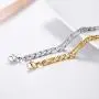 PROSTEEL 7mm Figaro/Cuban Chain Bracelets, Men Women Bracelet, Stainless Steel PROSTEEL 7mm Figaro/Cuban Chain Bracelets, Men Women Bracelet, Stainless Steel