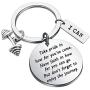 FUSTMW Fitness Gifts Bodybuilder Keychain Dumbbell Gifts Fitness Trainer Gift Gym Workout Jewelry for Fitness Instructor Gifts