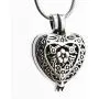ATOP Always in My Heart Locket Urn Necklace Pet Keepsake Jewelry for Ashes,Carved Locket Stainless Steel Keepsake Waterproof Memorial Pendant for Love,with Tool ATOP Always in My Heart Locket Urn Necklace Pet Keepsake Jewelry for Ashes,Carved Locket Stainless Steel Keepsake Waterproof Memorial Pendant for Love,with Tool