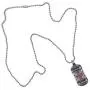Tribal Jewelry Red German Knight of templar Cross Skateboard Skater X-Game Xtreme sport Surfer fashion Pewter Boys Unisex Mens Pendant Necklace Charm Protection Amulet for boys men silver ball chain