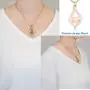 LYFML Hearts Crystal Cremation Jewelry Urn Pendant for Ashes for Women, Memorial Necklace Made of Titanium Steel, Support for Customization LYFML Hearts Crystal Cremation Jewelry Urn Pendant for Ashes for Women, Memorial Necklace Made of Titanium Steel, Support for Customization