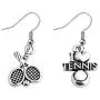 Tennis Earrings I Love Tennis Gift Sports Earrings Tennis Racket Jewelry Tennis Players Gift for Tennis Lovers Fans Tennis Earrings I Love Tennis Gift Sports Earrings Tennis Racket Jewelry Tennis Players Gift for Tennis Lovers Fans