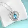 AOBOCO Always My Sister Forever My Friend Sterling Silver Heart Sister Necklace Embellished with Crystals from Austria, Inspirational Birthday Jewelry Gifts for Sister Twins Daughter BFF AOBOCO Always My Sister Forever My Friend Sterling Silver Heart Sister Necklace Embellished with Crystals from Austria, Inspirational Birthday Jewelry Gifts for Sister Twins Daughter BFF