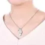 starchenie BFF Best Friend Necklaces for 2/3/4 Girls Fashion Rhinestone Crystal Puzzle Couples Friendship Pendant Necklaces