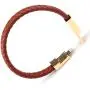 Fathers Day Gift USB Leather Charging Bracelets Portable Braided Wrist Band Bracelet Cable Data Charger Cord for iPhone(Gold Metal+ Brown Leather) Fathers Day Gift USB Leather Charging Bracelets Portable Braided Wrist Band Bracelet Cable Data Charger Cord for iPhone(Gold Metal+ Brown Leather)