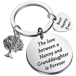 Best Nanny Bracelet Nanny Gifts from Granddaughter Nanny Jewelry The love between a Nanny and Granddaughter is Forever Gift for Nanny