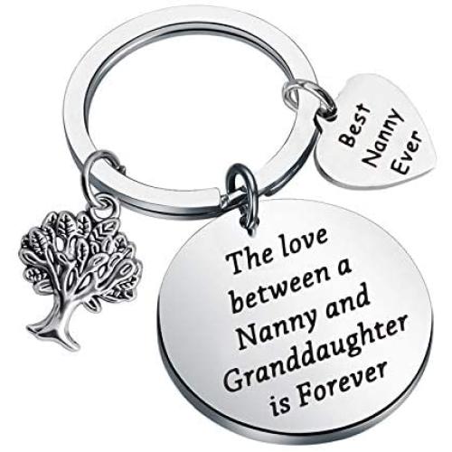 Best Nanny Bracelet Nanny Gifts from Granddaughter Nanny Jewelry The love between a Nanny and Granddaughter is Forever Gift for Nanny
