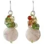 NOVICA Multi-Gem Quartz Cultured Freshwater Pearl .925 Sterling Silver Beaded Earrings, Thai Joy NOVICA Multi-Gem Quartz Cultured Freshwater Pearl .925 Sterling Silver Beaded Earrings, Thai Joy