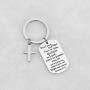 Christian Gift Jeremiah 29:11 Keychain I Know The Plans I Have for You Keychain Religious Jewelry Christian Fans
