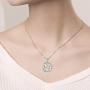 LUHE Elephant/Unicorn/Sloth/Owl Sterling Silver Cute Animal Necklace Good Luck Animal Pendant Holiday Jewelry Gift for Girls Teens Women Lover