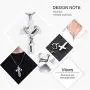 Stainless Steel Cross Memorial Cremation Ashes Urn Pendant Necklace Keepsake Jewelry Urn Stainless Steel Cross Memorial Cremation Ashes Urn Pendant Necklace Keepsake Jewelry Urn