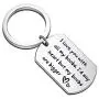 WUSUANED Boyfriend Gift I Love You with All My Boobs Keychain Funny Jewelry