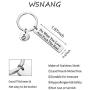 WSNANG Funny Inspirational Gift Do What You Love and Fuck The Rest Keychain Funny Proverbs Gift Friends Quotes Best Friend Appreciation Gift Friendship Jewelry