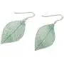 NOVICA Natural Leaf .925 Sterling Silver Dangle Earrings Stunning Nature in Jade NOVICA Natural Leaf .925 Sterling Silver Dangle Earrings Stunning Nature in Jade
