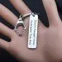 BLEOUK Shark Keychain Shark Lovers Gifts Shark Week Friendship Gift Don’t Forget How Jawsome You are for Shark Girl Shark Stuff Diver Gifts