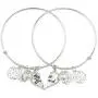 Lux Accessories Best Friends Forever BFF Charm Bracelet Set (2pc) Lux Accessories Best Friends Forever BFF Charm Bracelet Set (2pc)