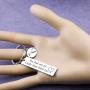 Best Friend Keychain You Had Me At...I Hate That Bitch Too Funny Keychain Gift for Teens Girls Sister Graduation Gift Friendship Jewelry(KR-I hate That)