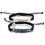 VNOX Personalized Custom Name Date Handmade Braided Rope Mutual Attraction Couples Bracelets for Him and Her Matching Relationship ID Couple Bracelets VNOX Personalized Custom Name Date Handmade Braided Rope Mutual Attraction Couples Bracelets for Him and Her Matching Relationship ID Couple Bracelets