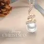CDE Pearl Pendant Necklace for Women 925 Sterling Silver/White Gold/Rose Gold Plated Pearl Necklace Embellished with Crystals Christmas Jewelry Gift Birthday Gift for Mom Women Wife Girls Her CDE Pearl Pendant Necklace for Women 925 Sterling Silver/White Gold/Rose Gold Plated Pearl Necklace Embellished with Crystals Christmas Jewelry Gift Birthday Gift for Mom Women Wife Girls Her