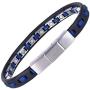 Magnetic Bracelet for Men,Beauty Therapy Leather Magnetic Bracelets Pain Relief Bracelets Magnetic Men