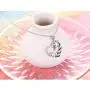 Sterling Silver Animal Necklace for Women Zebra Panda Pendant Necklace
