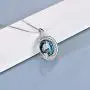TOUPOP Moon Necklace s925 Sterling Silver Star Necklace Crescent Necklace Pendant with Blue Circle Crystal Jewelry Gifts for Women Teens Girls Mom Birthday Mothers Day TOUPOP Moon Necklace s925 Sterling Silver Star Necklace Crescent Necklace Pendant with Blue Circle Crystal Jewelry Gifts for Women Teens Girls Mom Birthday Mothers Day