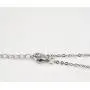 espere Sterling Silver Waterdrop Pear Shape Pendant Droplet Necklace espere Sterling Silver Waterdrop Pear Shape Pendant Droplet Necklace