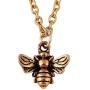 WUSUANED Vintage Minial Honeybee Bumblebee Necklace Insect Jewelry for Women Girl