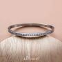 555Jewelry Womens Stainless Steel Fashion Cuff Hinged Lock Bangle Bracelet