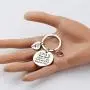 UJIMS Nurse Gift Certified Nursing Assistant Charm Keychain CNA’S are The Heart Be at Medical CNA Graduation Gifts CNA Stethoscope Medical Paramedic Jewelry