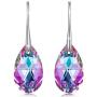 LADY COLOUR ✦Wonderland✦ Drop Dangle Earrings for Women Crystals Jewelry for Ladies Birthday Romantic Gifts with Gift Box, Soft Cloth
