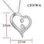 CENWA My Story Isnt Over Yet Semicolon Necklace Warrior Fighter Semicolon Jewelry Suicide Awareness Gift Self Harm Awareness Suicide Survivor Gift Semi Colon Mental Health