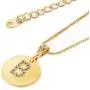 Initial Name Necklace 14K Gold Pendant Chain for Women Letter Necklace for Teen Girls