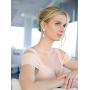 Mariell Rose Gold & Clear Crystal Teardrop Chandelier Dangle Earrings for Weddings, Prom & Bridesmaids