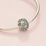 Pandora Jewelry Pave Ocean and Starfish Cubic Zirconia Charm in Sterling Silver