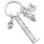LLsuy Manicurist Gift Estheticians Keychain Nail Tech Gift Beautician Gift Nail Technician Jewelry Cosmetology Gift for Her